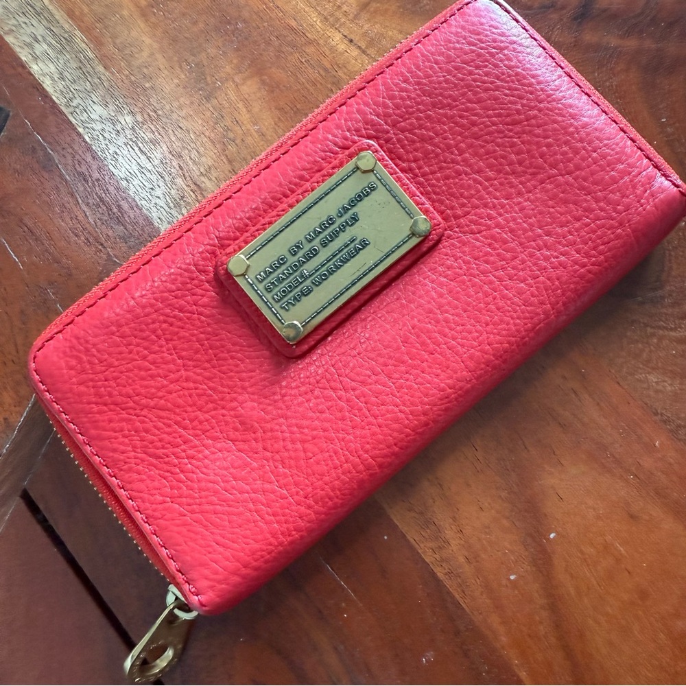 Marc By Marc Jacobs Red Wallet